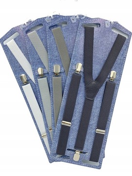 SZARE KLASYCZNE GŁADKIE SZELKI DAMSKIE / MĘSKIE