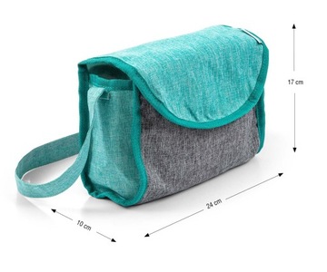 Комплект постельного белья Elsa Prestige Mint Milly Mally для куклы, кроватка, колыбелька