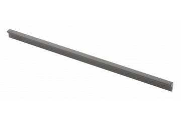 UCHWYT MEBLOWY CZARNY MAT PROSTY NOWOCZESNY GTV PILLAR C=320 mm, L=360 mm