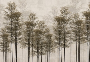 ФОТО ОБОИ ВОЛШЕБНЫЙ ЛЕС НАРИСОВАННЫЕ ДЕРЕВЬЯ