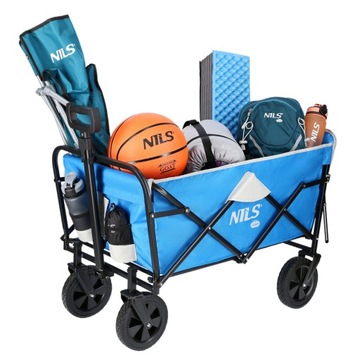 NILS туристическая, пляжная, транспортная, туристическая тележка, складная, с ручкой