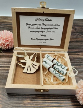 Сувенир на Святое Крещение - денежная шкатулка