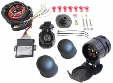 13-контактный ЖГУТ + МОДУЛЬ для крюка + ПОДДЕРЖКА ДАТЧИКА ПАРКТРОНИКА