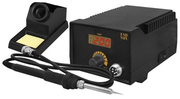 STACJA LUTOWNICZA Z REGULACJĄ TEMP I LCD 200-480ST