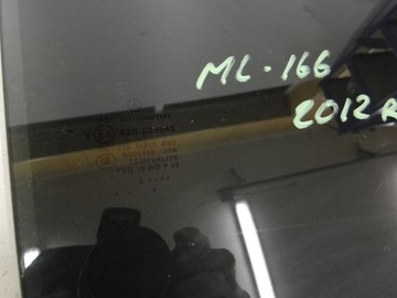 MERCEDES ML W166 166 SKLO (OKNO) W DVEŘE ZADNÍ PRAVÉ 12