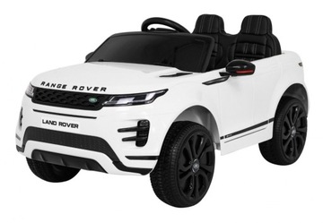 Детский Range Rover Evoque на аккумуляторе Белый + Пульт дистанционного управления + Бесплатный запуск