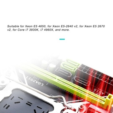 Материнская плата компьютера X79D 2.0 LGA2011 Pin