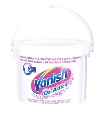 Vanish Oxi Action Odplamiacz w Proszku do Białego 2,7kg