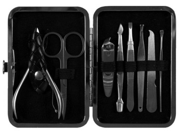 Top Choice komplet przybornik do manicure 8 elementów