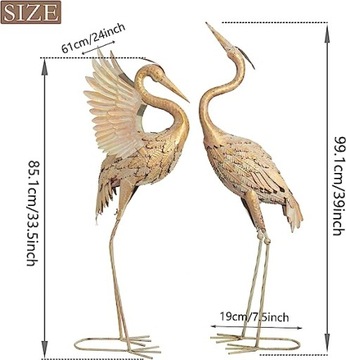 КОЛЛЕКЦИИ ТЕРЕЗЫ Металлические птицы и журавли