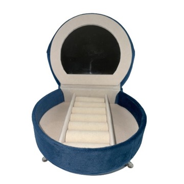 Шкатулка для украшений, КРЕСЛО, ТЕМНО-СИНИЙ