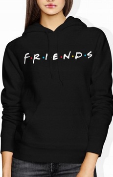 BLUZA DAMSKA Z KAPTUREM FRIENDS SERIAL RACHEL ROSS XXL