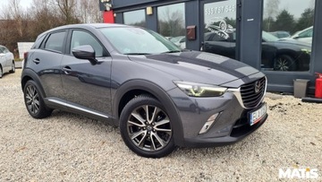 Mazda CX-3 Crossover 2.0 SKY-G 120KM 2015 Mazda CX-3 2.0 BENZ manual Navi Kamera head up bi xenony 100 bezwypadek, zdjęcie 28