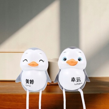 1 пара милых украшений в виде пингвинов, красивые украшения