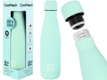 Bidon Butelka Termiczna CoolPack 0,5l POWDER MINT pudrowy miętowy