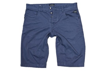 JACK&JONES ISAC ANTI FIT spodenki męskie JEANS PRMEIUM roz L pas 88