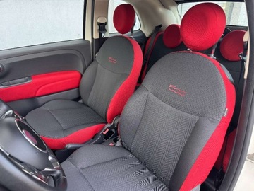 Fiat 500 II CC Seria 4 1.2 69KM 2016 Fiat 500 1.2 69KM Cabrio POP Stan Idealny SSU 1.2 Benzyna 69KM, zdjęcie 20