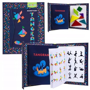 MAGNETYCZNE KLOCKI TANGRAM