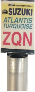 SUZUKI ZQN ATLANTIS TURQUOISE LAKIER SAMOCHODOWY ZAPRAWKA DO RYS 10 ML ARA