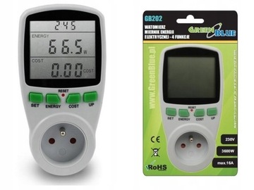 ВАТТМЕТР, СЧЕТЧИК ПОТРЕБЛЕНИЯ ЭНЕРГИИ, БЕСПЛАТНО 3600