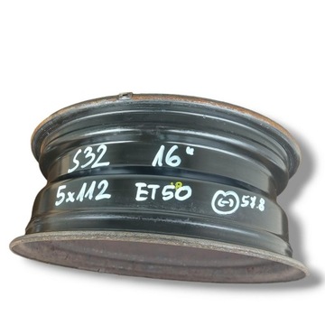 СТАЛЬНЫЕ КОЛЕСА 16 5x112 6J ET50 VW 8P0601027