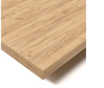 36 mm Blat do biurka Stołu 138 x 70cm Dąb craft złoty 3,6cm Wysoka Jakość