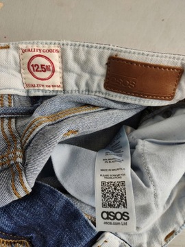 ASOS Fajne Jeansowe SPODNIE RURKI rozm. W29 L30