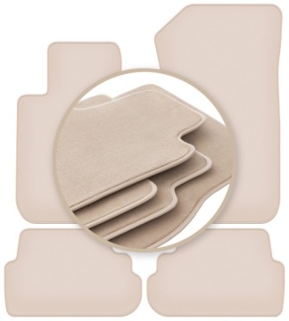 Velurové koberce 10 mm Premium pro: Bmw 1 E88 kabriolet 2008-2014