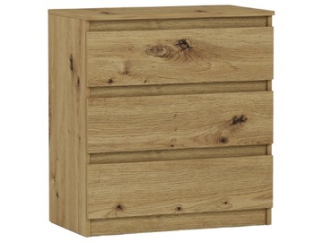 Modna DUŻA KOMODA 3 SZUFLAD SZAFKA ARTISAN R-3 PL