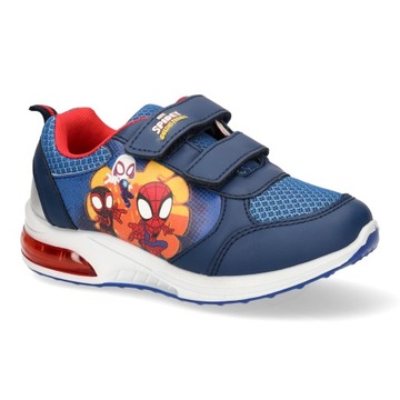 ADIDASY ŚWIECĄCE BUTY SPORTOWE SNEAKERSY DZIECIĘCE SPIDERMAN R.30