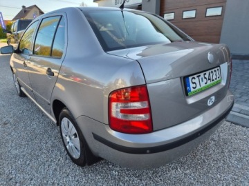 Skoda Fabia I Sedan 1.4 80KM 2007 Skoda Fabia Sliczna 1.4B MPi 206tys Salon Polska bezwypadkowa gwarancja, zdjęcie 5