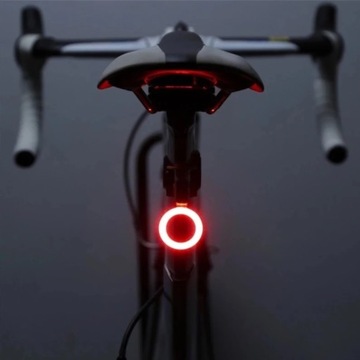 ЗАДНИЙ ВЕЛОСИПЕДНЫЙ ФОНАРЬ КРАСНЫЙ USB-АККУМУЛЯТОР МОЩНЫЙ СВЕТОДИОДНЫЙ ЗАДНИЙ ФОНАРЬ