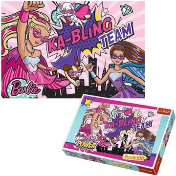PUZZLE 100 EL BARBIE PRINCESS POWER TREFL