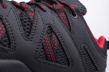 Hi-Tec ГОРОДСКАЯ ТРЕККИНГОВАЯ ОБУВЬ УДОБНАЯ, ДЫШАЩАЯ RANGO черно-красная 45