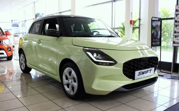 Suzuki Swift VI Hatchback Facelifting 1.2 DualJet SHVS 83KM 2024 Suzuki Swift Premium Plus 1.2 mild Hybrid CVT Cool Yellow NOWY SWIFT 2024, zdjęcie 1