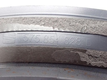 LIŠTA KRYT NÁRAZNÍKU PRAVÝ PŘEDNÍ FR 575854828D SEAT ATECA 19R