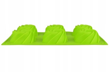 СИЛИКОНОВАЯ МОЛ ДЛЯ ПЕЧЕНЬЯ ПОНЧИКИ 6 ШТ 7 СМ