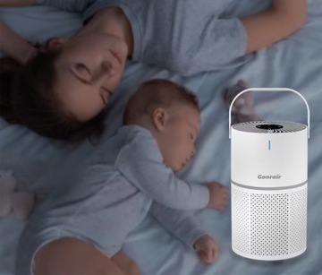 ОЧИСТИТЕЛЬ ВОЗДУХА ПОРТАТИВНЫЙ USB-ФИЛЬТР 70 м3/Ч БЕСШУМНАЯ РЕГУЛИРОВКА МОЩНЫЙ HEPA