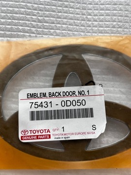COROLLA E21 YARIS IV ZNAK ZNAKY KRYT ZADNÍ