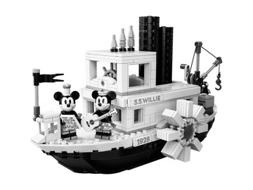 LEGO Ideas — 21317 Пароход «Вилли» — новинка
