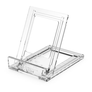 BEZBARWNY STOJAK EKSPOZYTOR NA CENNE KARTY dla TOPLOADER MAGNETYCZNY HOLDER