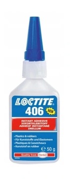 Цианоакрилатный клей Loctite 406 50 г, бесцветный