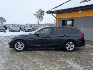 BMW Seria 3 F30-F31-F34 Touring 2.0 320d 184KM 2014 BMW Seria 3 Ledy Alu Klima Elek. Klapa Serwis Gwarancja 2.0 Diesel 184KM, zdjęcie 11