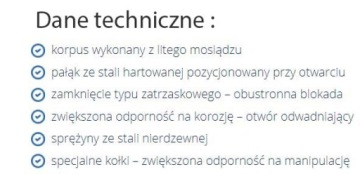 GERDA KMZ60 НАВЕСНЫЕ ЗАМКИ 6 ШТ. СИСТЕМА ОДНОГО КЛЮЧА