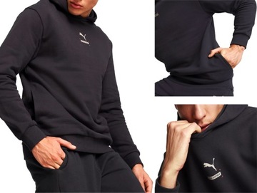 SPORTOWA BLUZA MĘSKA DRESOWA BAWEŁNIANA Z KAPTUREM PUMA BETTER HOODIE S