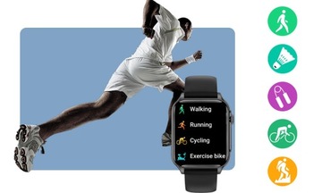 Умные часы с функцией вызова BT Монитор здоровья Динамические световые эффекты