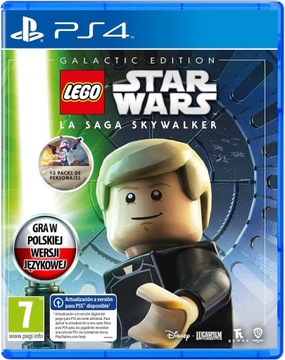 LEGO STAR WARS THE SKYWALKER SAGA GALACTIC EDITION Dubbing PL - NOWA - PS4