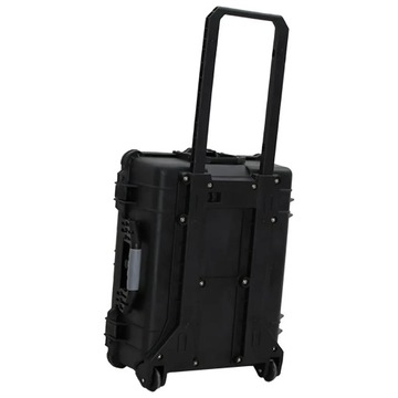 Авиакейс vidaXL Черный 63x50x23 см ПП