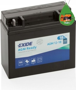 AKUMULATOR EXIDE AGM12-18 18Ah 250A
