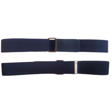 РЕМЕНЬ ДЕТСКИЙ ДЛЯ БРЮК НА РЕЗИНКЕ НА ЛИПУЧКЕ, ТЕМНО-СИНИЙ